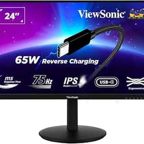 24 Inch USB-C Monitor with 65W Charging Trade Pack of Ten