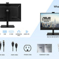 27 Inch Monitor with Built In Webcam and Speakers Trade Pack of Five