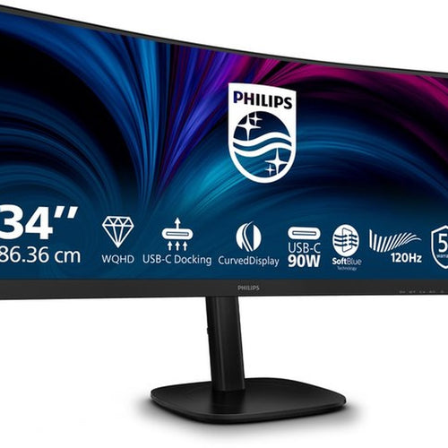 34 Inch Ultrawide USB-C Monitor with 90W Charging
