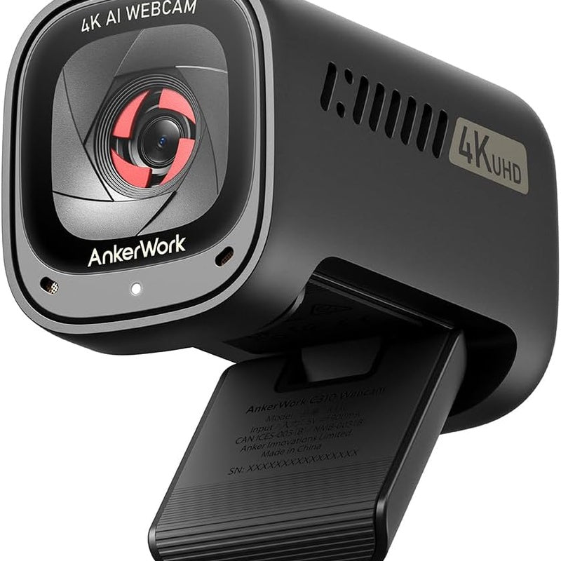 4K Webcam with AI Framing