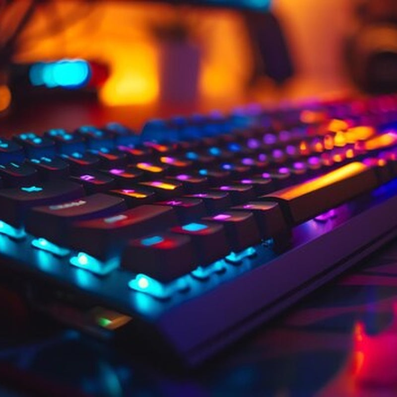 Backlit Keyboard for Dark Rooms