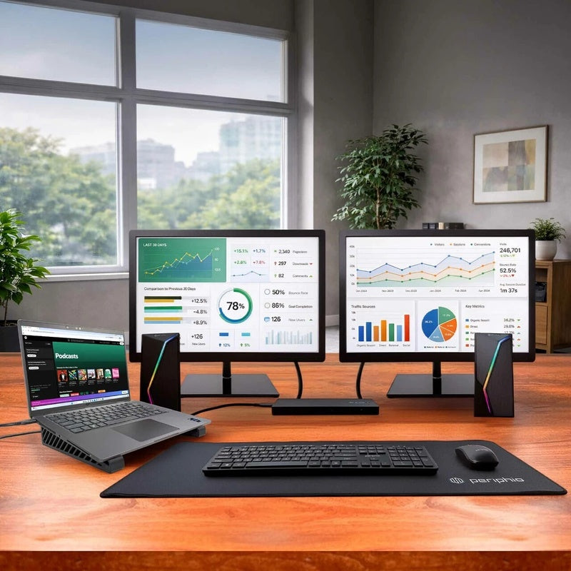 Dell XPS and Latitude Ultrawide Desk Bundle
