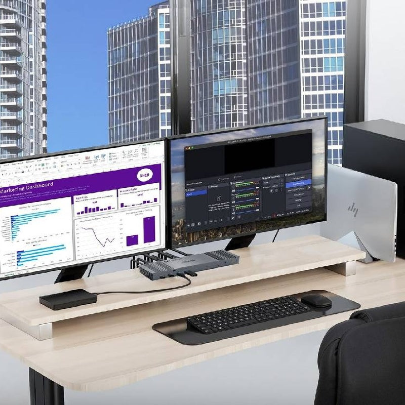 Dual Monitor KVM Two Machines