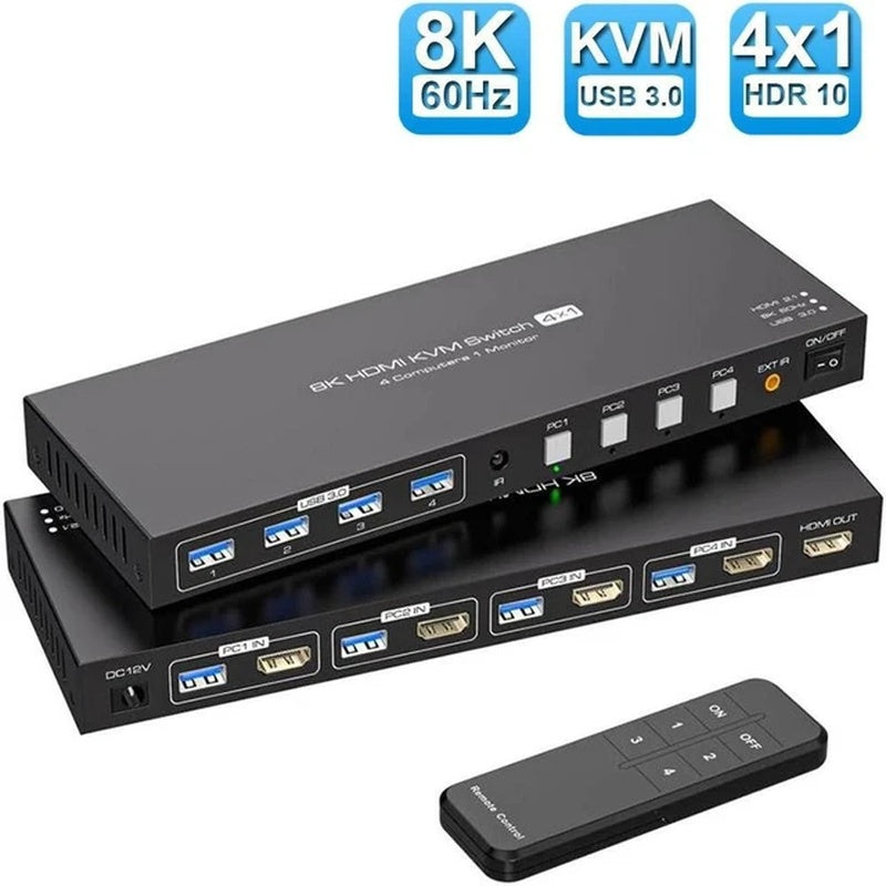 Four Port HDMI KVM Trade Pack of Ten