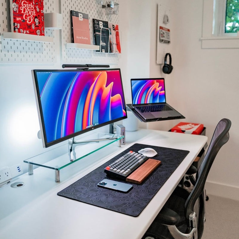 MacBook Pro M Series Ultrawide Desk Bundle