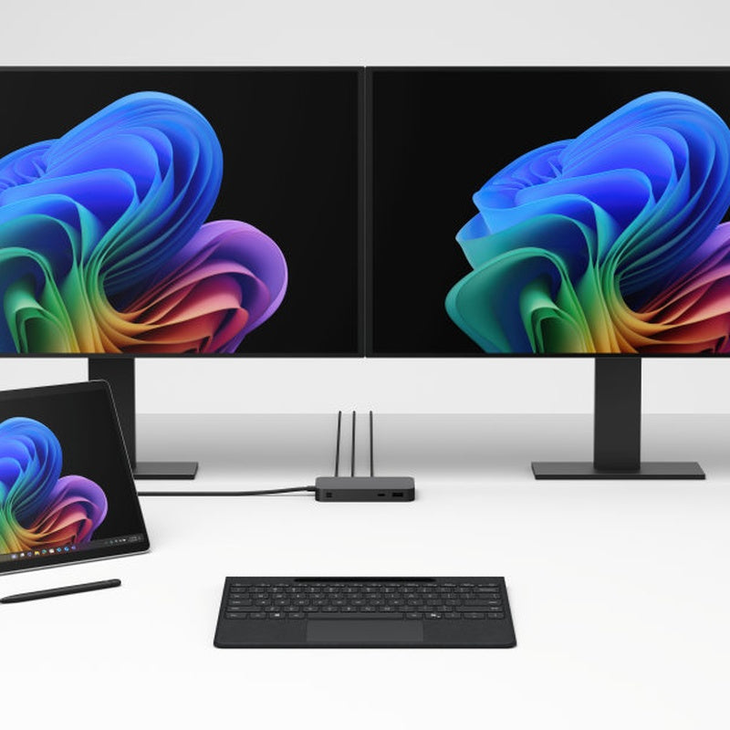 Microsoft Surface Dual Screen Desk Bundle