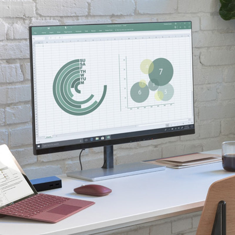 Microsoft Surface Single Screen Home Desk Bundle
