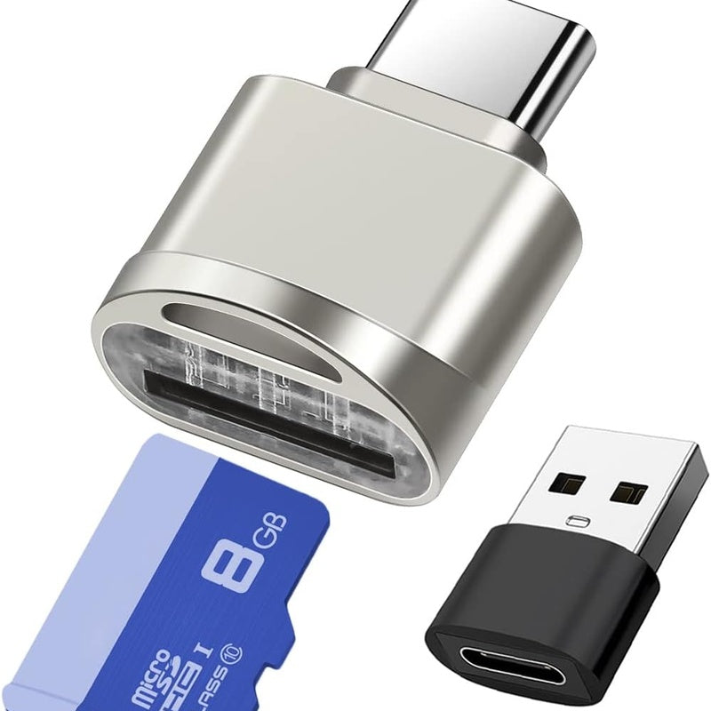 SD and MicroSD Card Reader USB-C