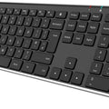 Slim Keyboard with Integrated Number Pad