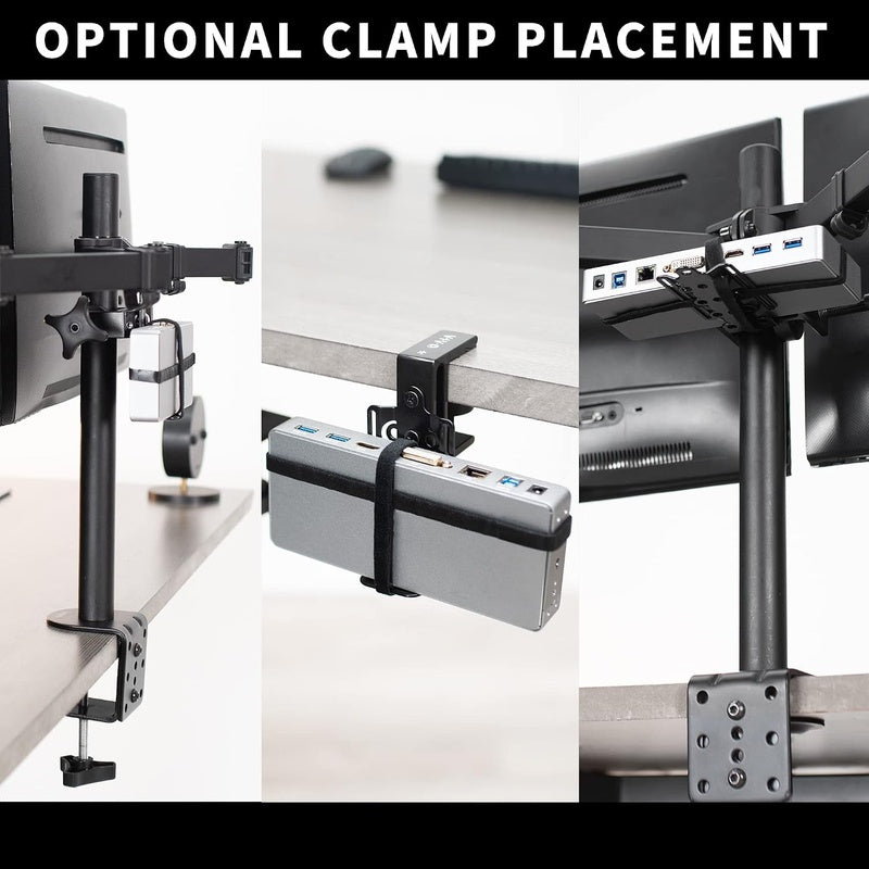 Under Desk Dock with Clamp