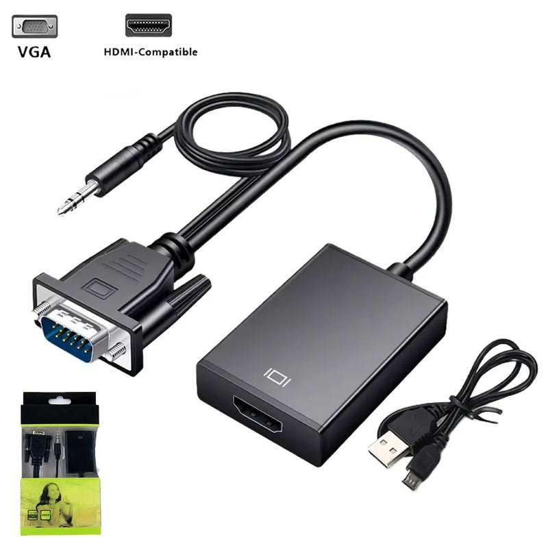 VGA to HDMI Adapter with Audio