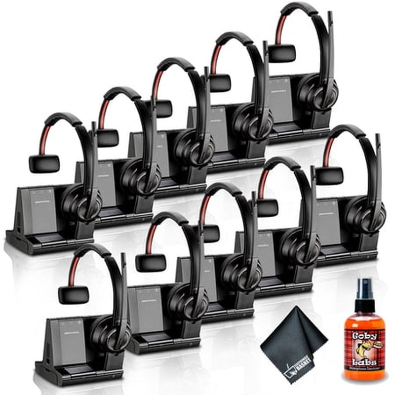 Wireless DECT Headset Trade Pack of Ten